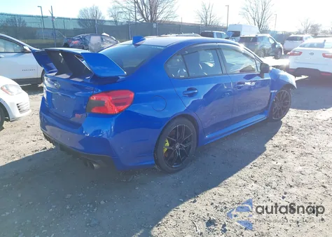 2019 Subaru Wrx Sti из США, поврежденный, VIN JF1VA2R64K9814839